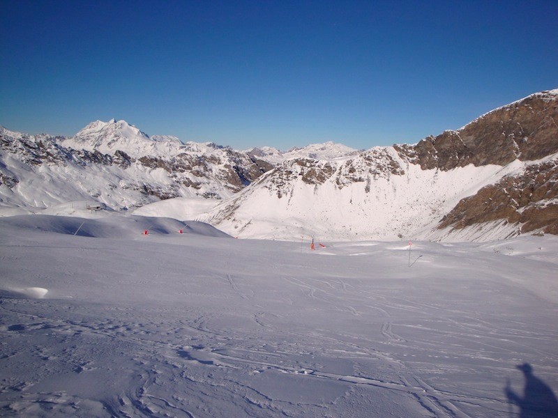 #11 La piste "Moraine" et sa poudre tassée La piste \