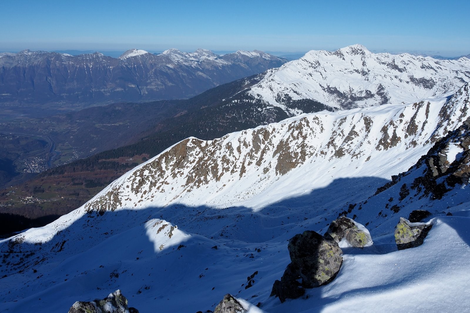 Panorama versant Maurienne.