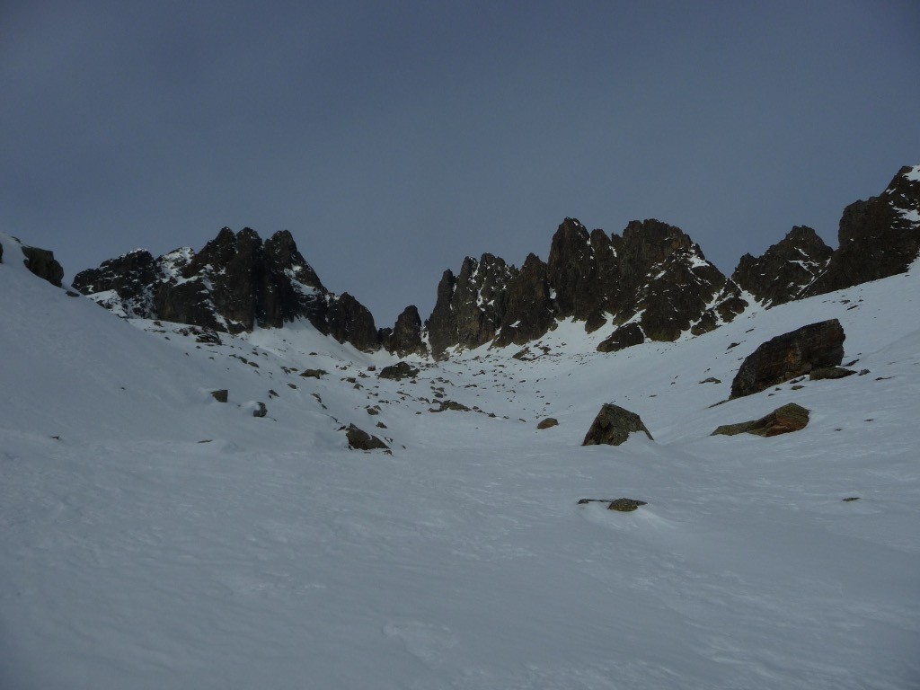 Versant sud des Aiguilles, quel couloir choisir?