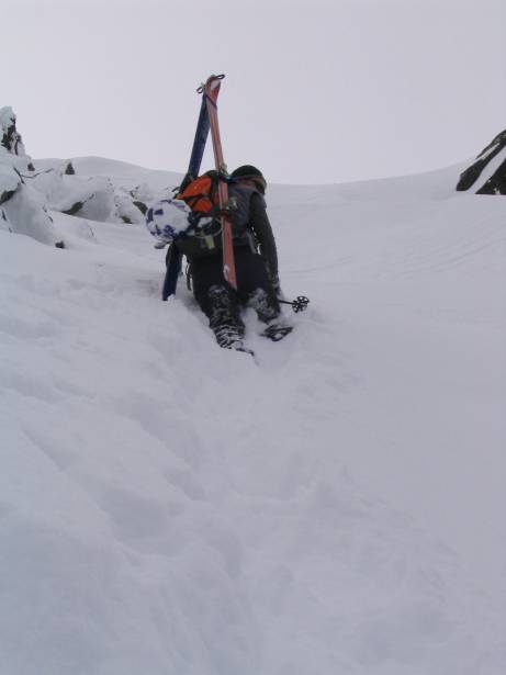 #2 Sous le sommet : Etienne brasse juste avant le sommet Sous le sommet : Etienne brasse juste avant le sommet
