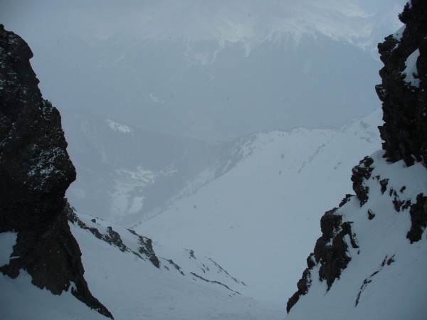 #6 Couloir SE : A l Couloir SE : A l'entrée.
