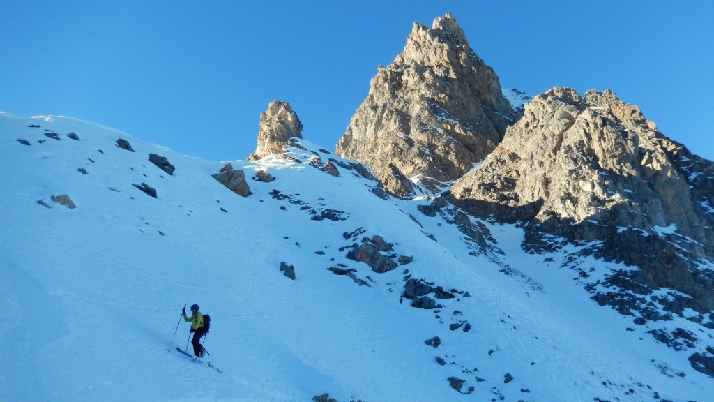 #12 Remontée col du Rateau NE Remontée col du Rateau NE