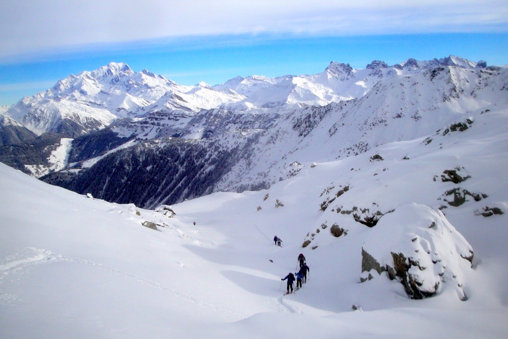 Du Mont Blanc à la Pierre en passant par la Brèche de Parozan