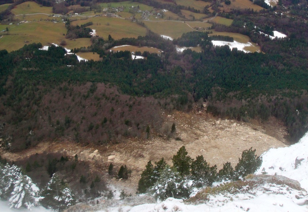 Effondrement sous le piler NW