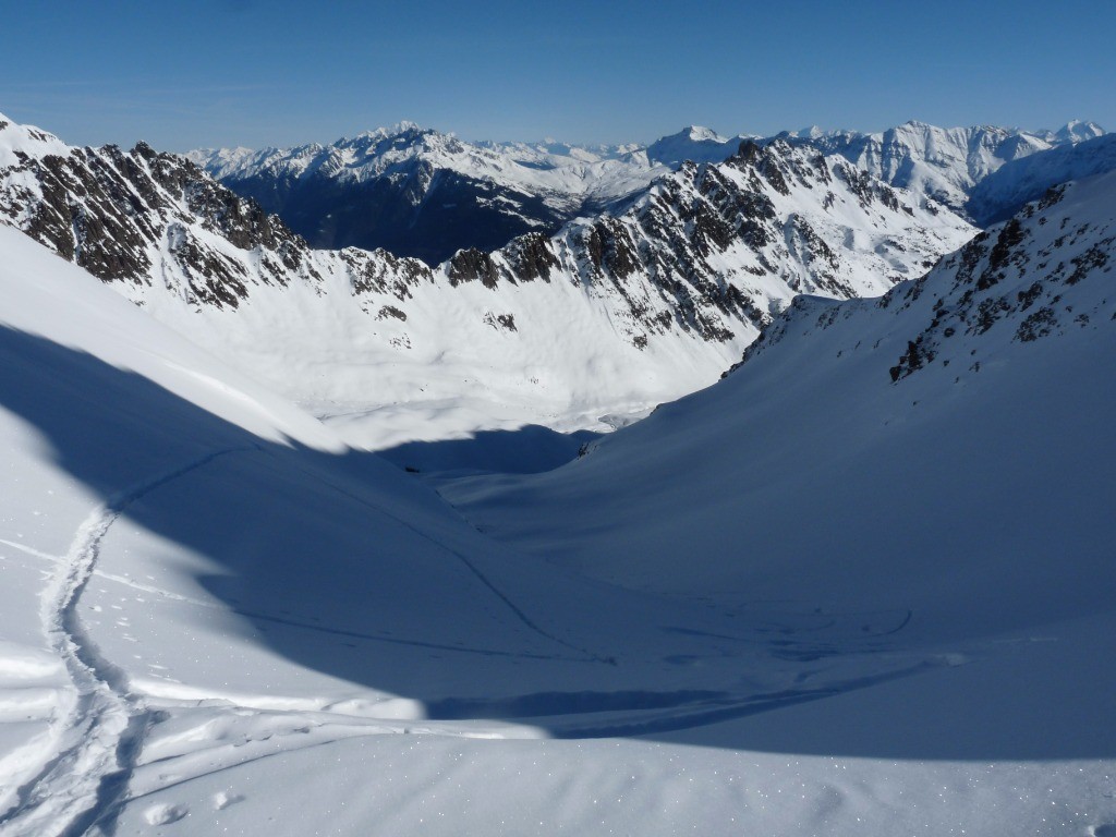 Descente du Col de la Lavoire