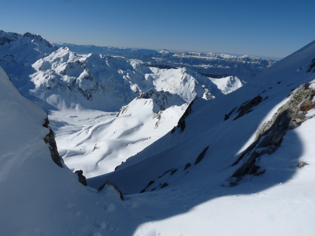 Entrée du Couloir au 2ème Col