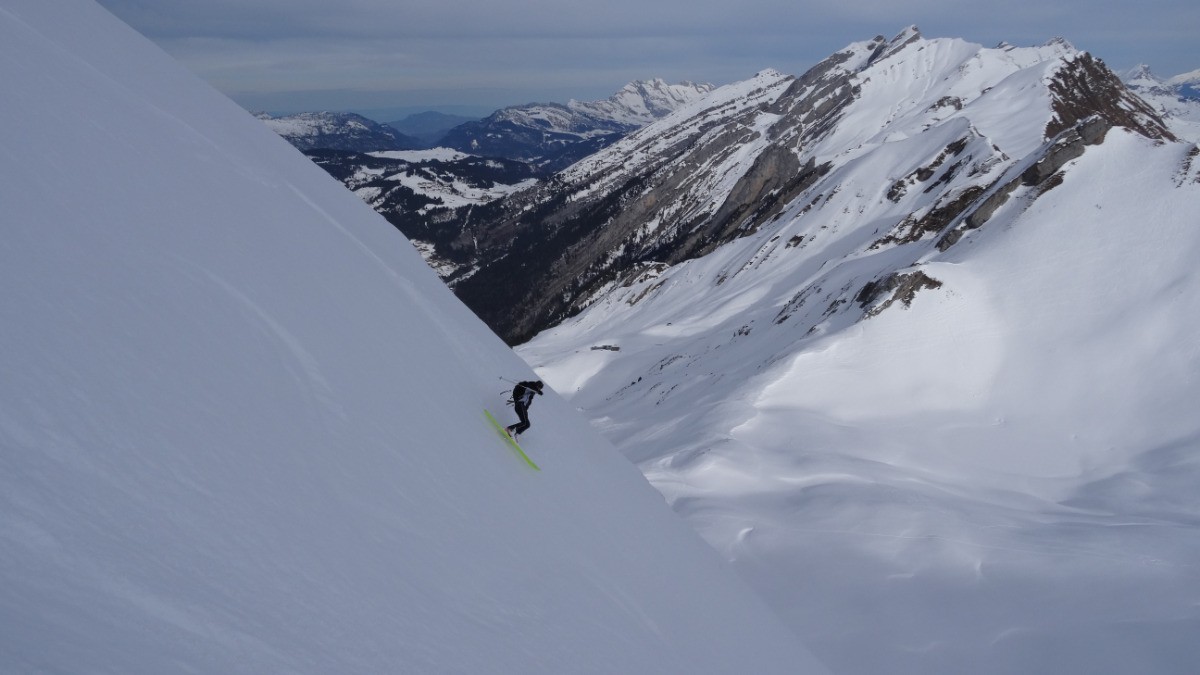 #5 Face NE, contre pente Face NE, contre pente