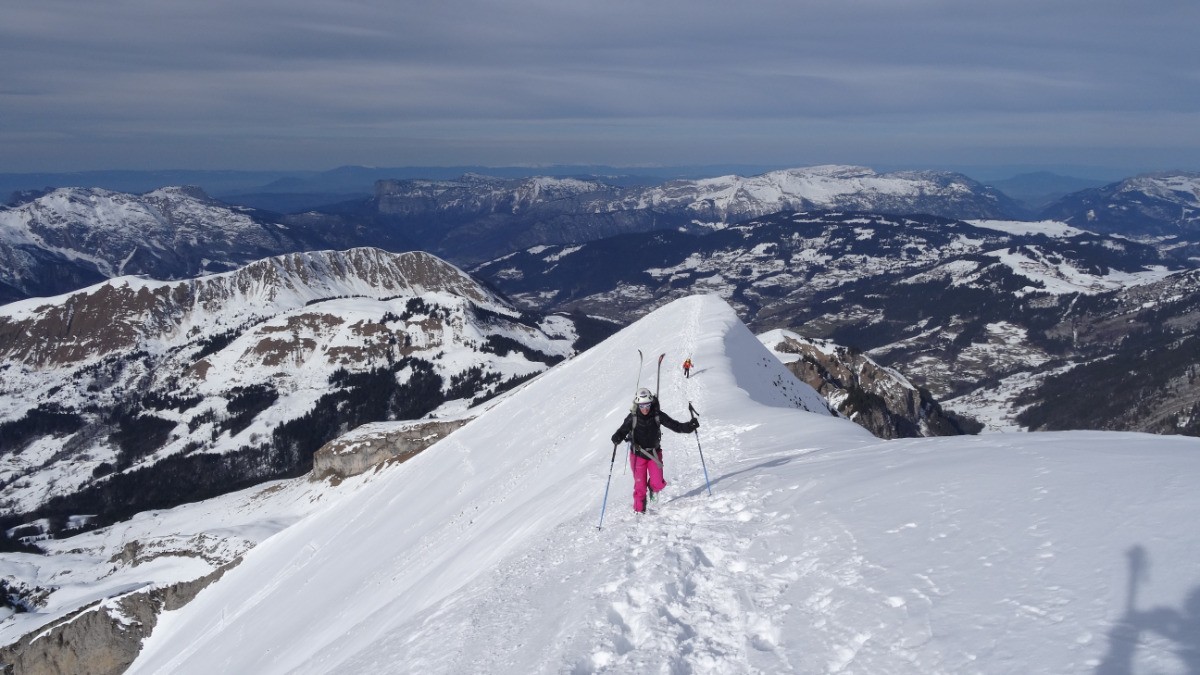#11 Maud sur l Maud sur l'arete finale
