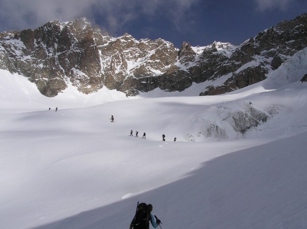 #2 Glacier d Glacier d'Ailefroide : La looseteam en pleine invasion du glacier, il est où l'Oisans sauvage???