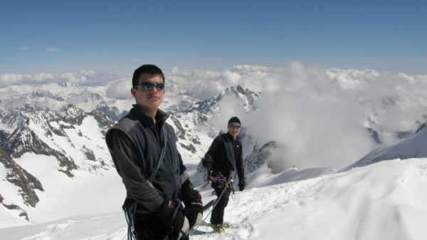 #6 Les 2 frangins : Au sommet.
Photo: Sylvain Les 2 frangins : Au sommet.
Photo: Sylvain