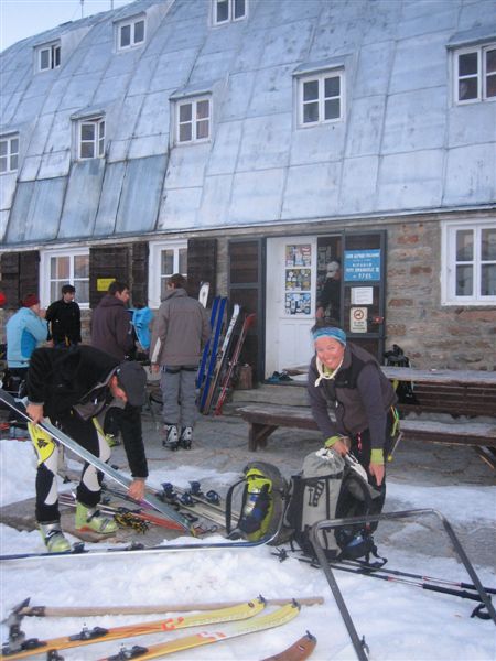 Refuge Victor Emmanuelle : On repart, après la foule c'est la solitude