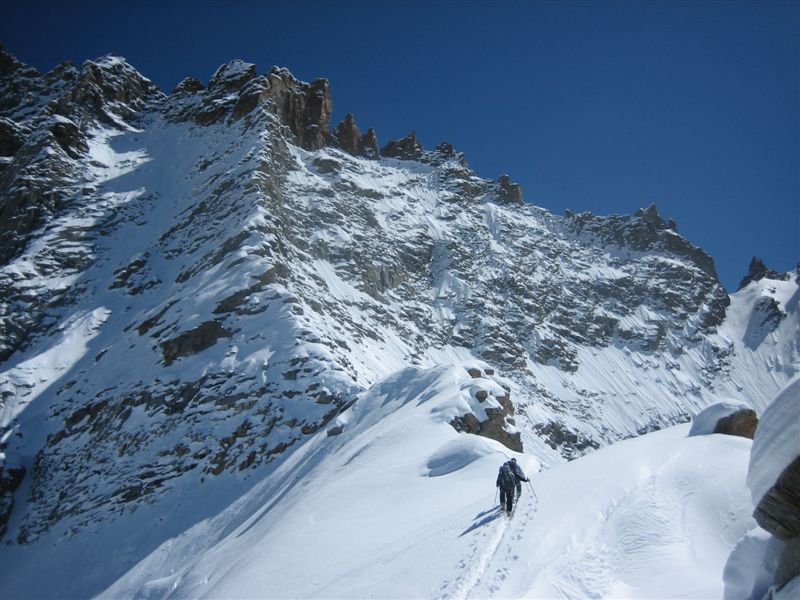 Col Gran Neyron : On arrive au Col