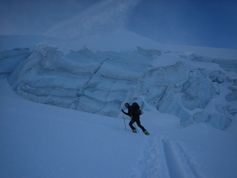 Grand Paradis : Nicolo en action