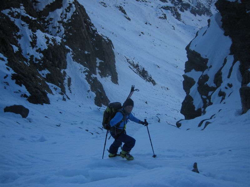 Montée Col Teleccio : Un peu raide ...