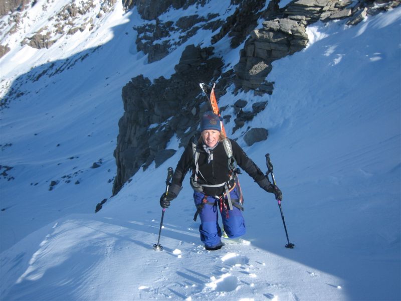 Col du Grand Paradis : Pimprenelle arrive