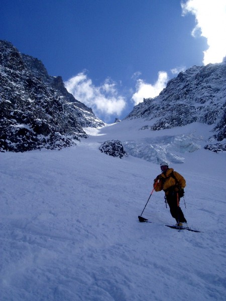 Au centre du couloir : La glace n'est pas toujours loin