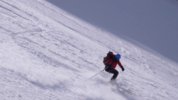 Cédric en action : Cédric en pleine forme (photo Vincent)