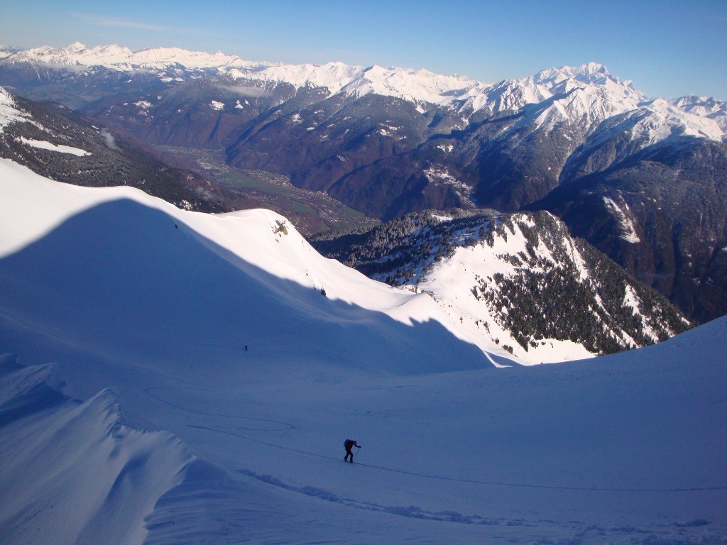 Sortie sur l'arête