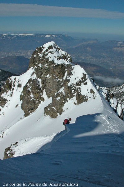 #2 Pointe de Jasse Bralard : Au col juste avant le sommet Pointe de Jasse Bralard : Au col juste avant le sommet
