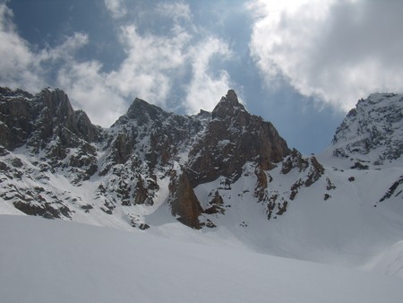 #5 Gran Bagna : Le sommet du Gran Bagna et son couloir N. Gran Bagna : Le sommet du Gran Bagna et son couloir N.