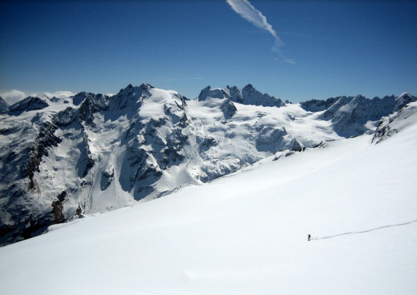 #8 Trop beau : J-F se régale sur le glacier de Gran Val Trop beau : J-F se régale sur le glacier de Gran Val