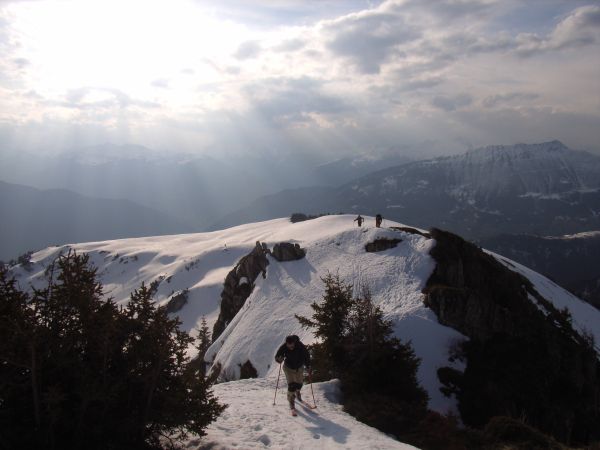 #2 Arrivée au Col du Loup : plus que 500m Arrivée au Col du Loup : plus que 500m