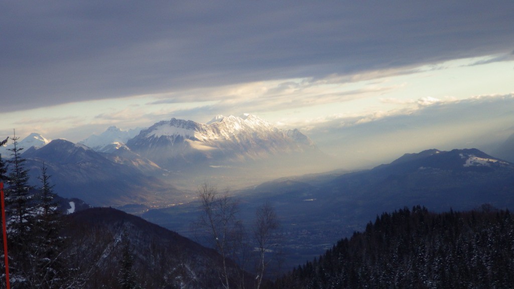 L'Arclusaz au petit matin