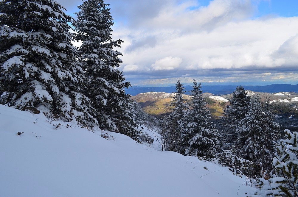 A la montée, la LPN s'est située vers 1100m hier