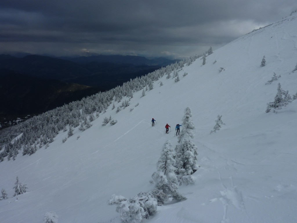 Montée par la Combe de Loubatiére