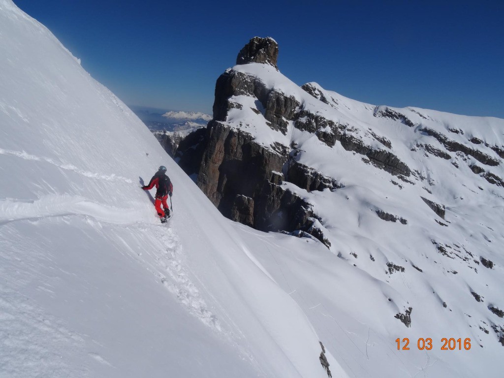 #3 la pente sous le sommet la pente sous le sommet