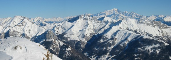 #5 Réserve naturelle des Bauges : Vue du Trélod au Mont de la Coche, en passant par l Réserve naturelle des Bauges : Vue du Trélod au Mont de la Coche, en passant par l'Arcalod.