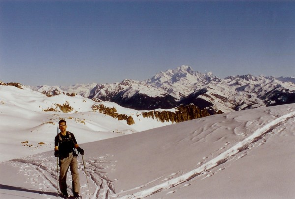 #2 Manu : Manu, le Mont Blanc en toile de fond Manu : Manu, le Mont Blanc en toile de fond
