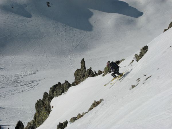 #1 Couloir S Belle Etoile : AnneCé juste avant la frayeur Couloir S Belle Etoile : AnneCé juste avant la frayeur