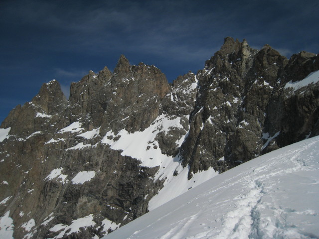 #38 La face sud de la Meije : Les arêtes. La face sud de la Meije : Les arêtes.