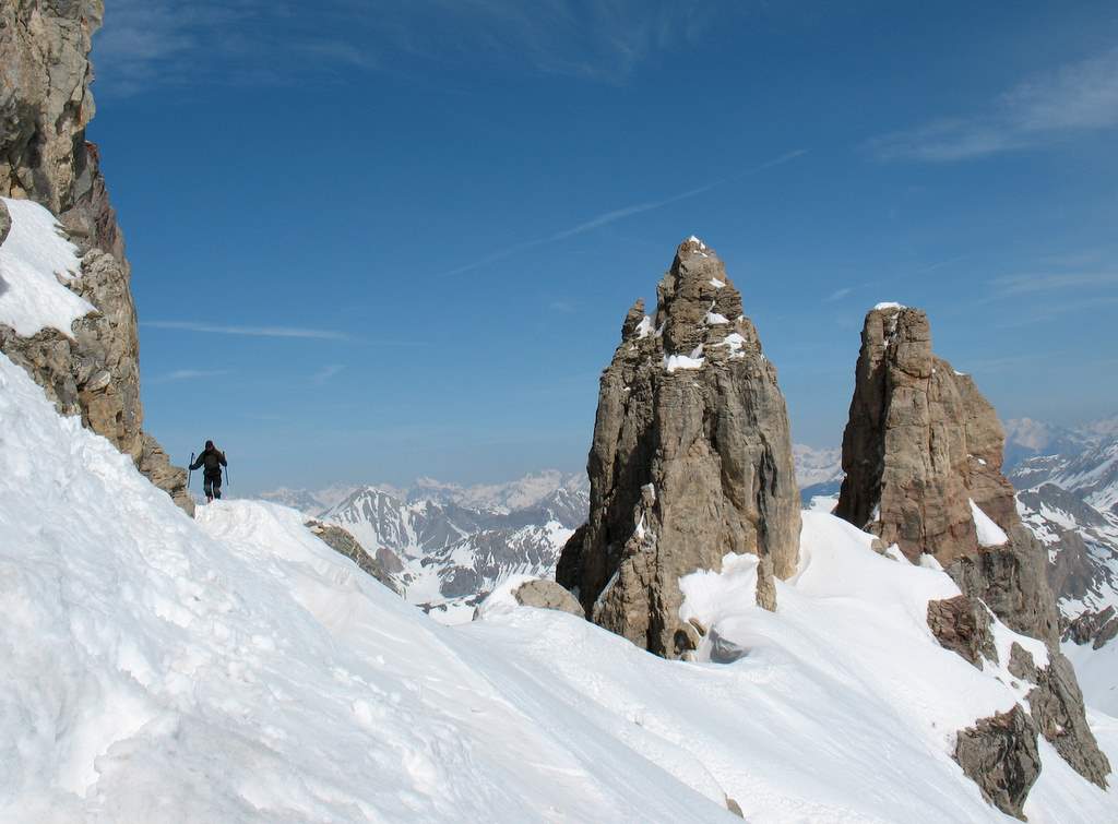 La traversée : La traversée sous le sommet