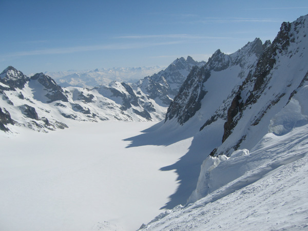 Le glacier Blanc : Il est vraiment tout blanc