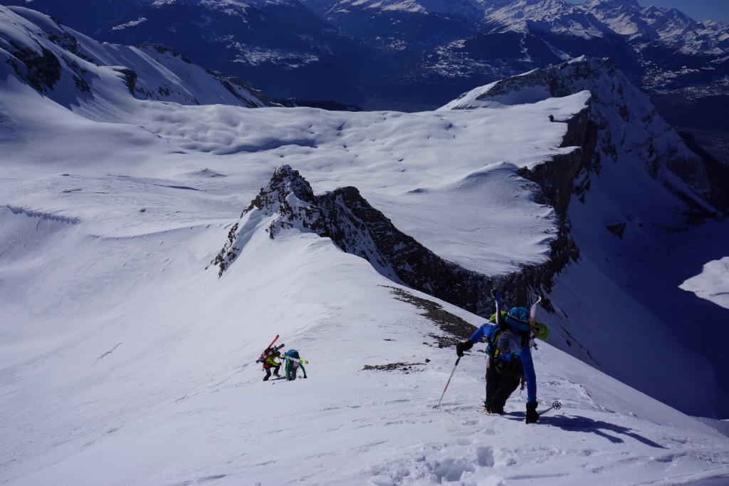 #35 Montée au col des Audannes. Montée au col des Audannes.