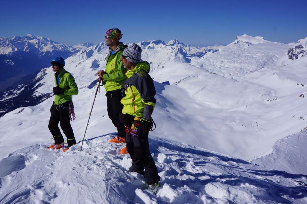 Panorama depuis Le col des Audannes.