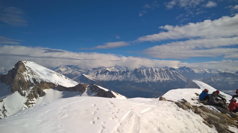 Vue du côté du Col du Noyer