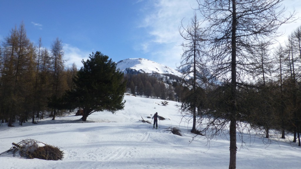 On se régale à l'avance de la descente par là