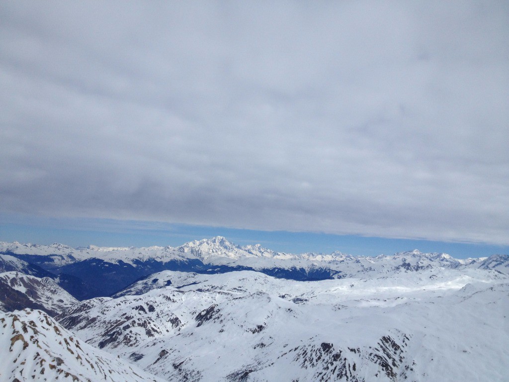 Au loin Mt Blanc