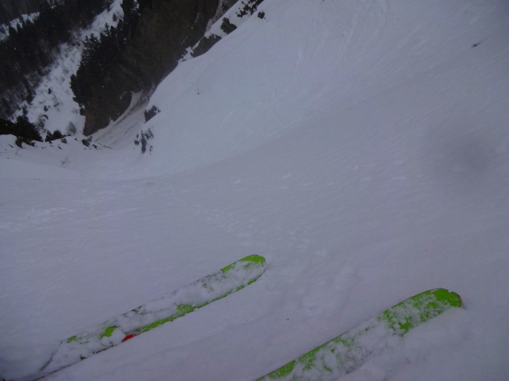 #1 Conditions étonnamment exellentes au départ du couloir d Conditions étonnamment exellentes au départ du couloir d'onze heures.