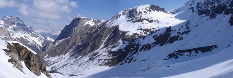 #1 vers le Pommier Blanc : L vers le Pommier Blanc : L'itinéraire de montée au refuge de la Valette