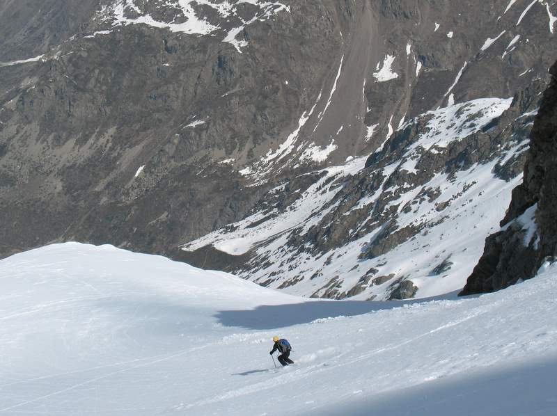#6 Glacier du Sirac : Descente sur le Glacier du Sirac Glacier du Sirac : Descente sur le Glacier du Sirac