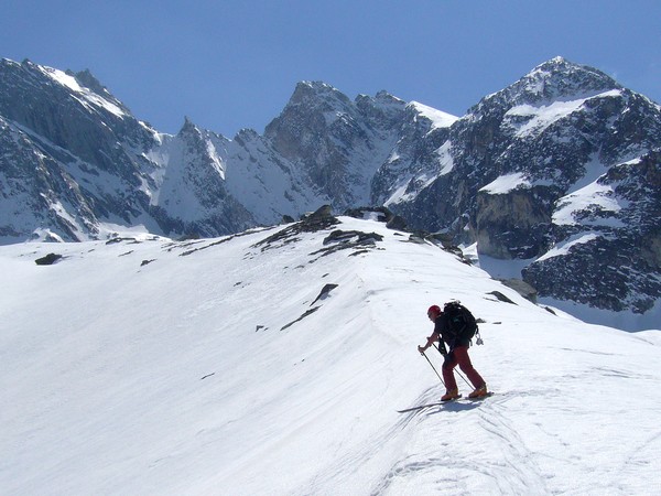 #8 Dôme de Polset : Dans la combe au Nord du Dôme de Polset. Jean est aux anges! Dôme de Polset : Dans la combe au Nord du Dôme de Polset. Jean est aux anges!