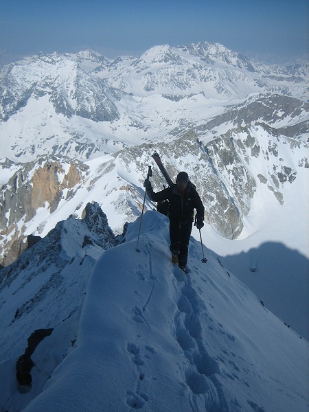 #7 Belle Arête : La belle arête de la voie normale de la dent Parrachée Belle Arête : La belle arête de la voie normale de la dent Parrachée
