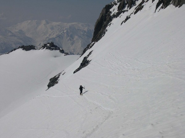 #1 Phil : Phil dans la traversée entre le col de labby et le passage de Rosoire Phil : Phil dans la traversée entre le col de labby et le passage de Rosoire