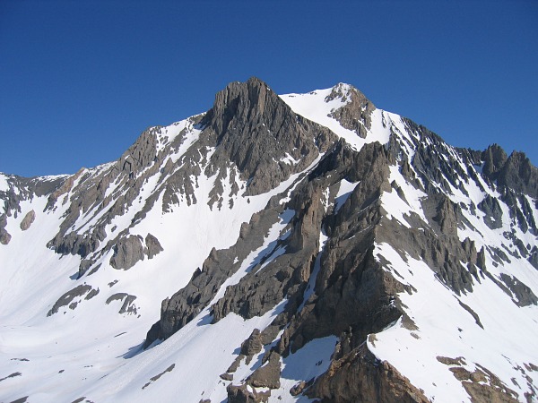 #7 La Dent Parrachée : L La Dent Parrachée : L'objectif de dimanche.