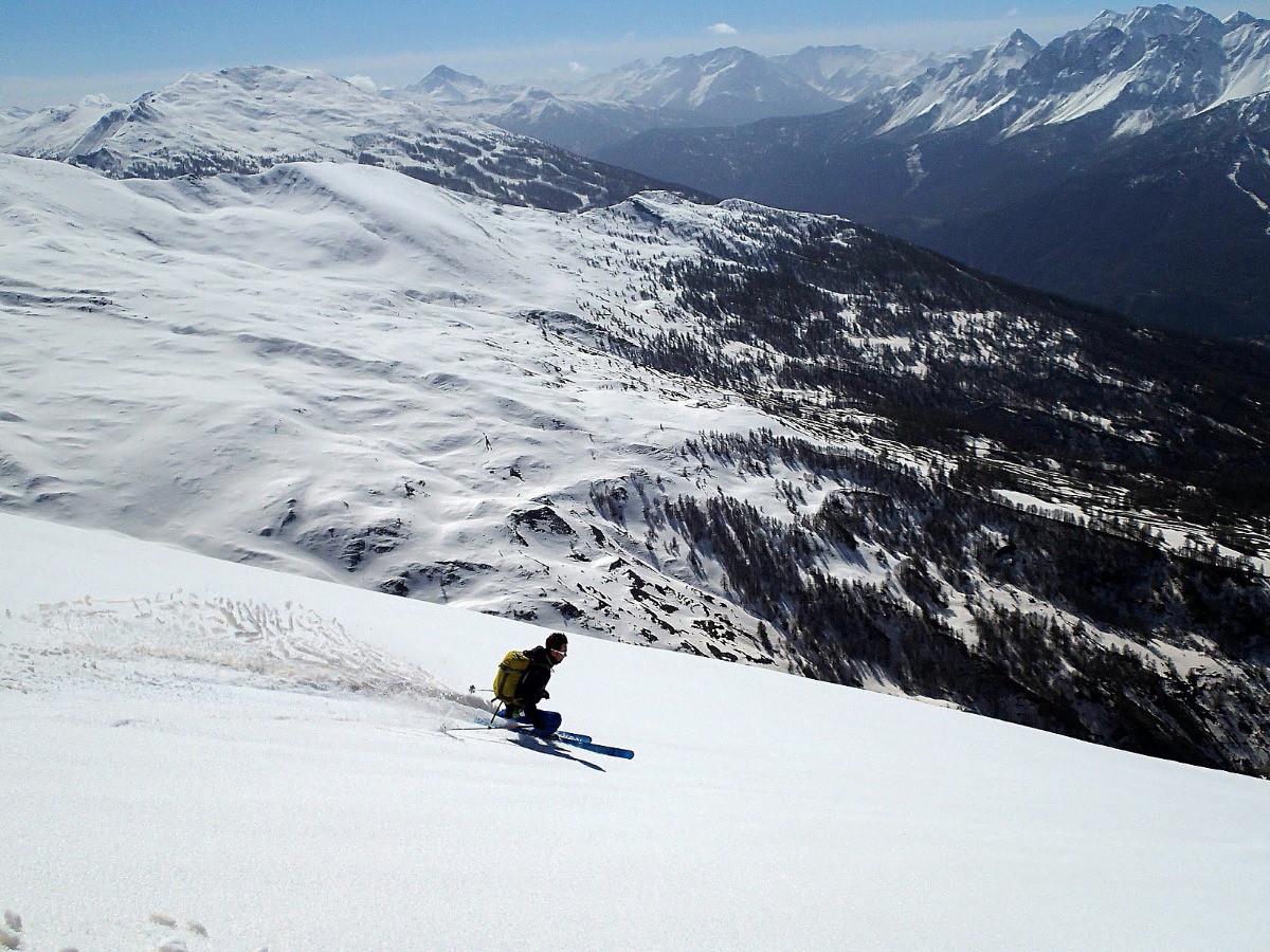 Eric première descente