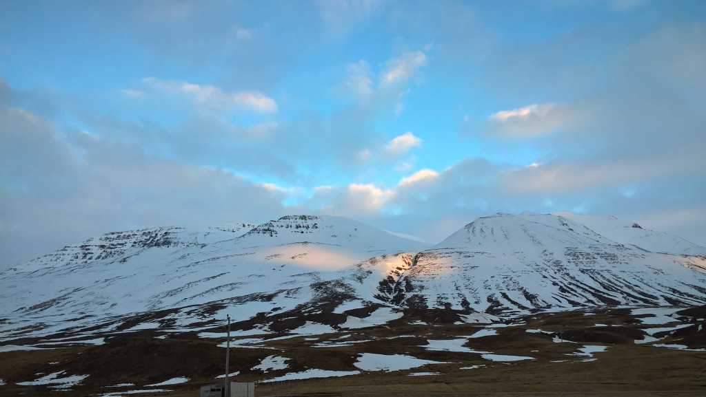 Coucher de soleil sur notre sortie du jour
